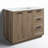 Broadlands 42'' Single Bathroom Vanity with Engineered Marble Top-95599613