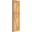 TimberCraft 5 3/8 "encadré avec panneaux n-lattes avec Z-Bar, cèdre rouge de l'Ouest-36420936-36420911