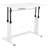 Latitude Height Adjustable (27.25-35.75"H) Sit to Stand Home Office Computer Desk-729657693