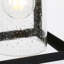 Luminaire suspendu en verre grainé 1 lumière