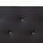 Ravine Black Faux Leather Upholstered Button-Tufted Twin Headboard, 22.04" H X 38.58" W X 3.11" D-826228541