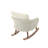 Contemporary Minimalist Wicker Rocking Chair-1843282419