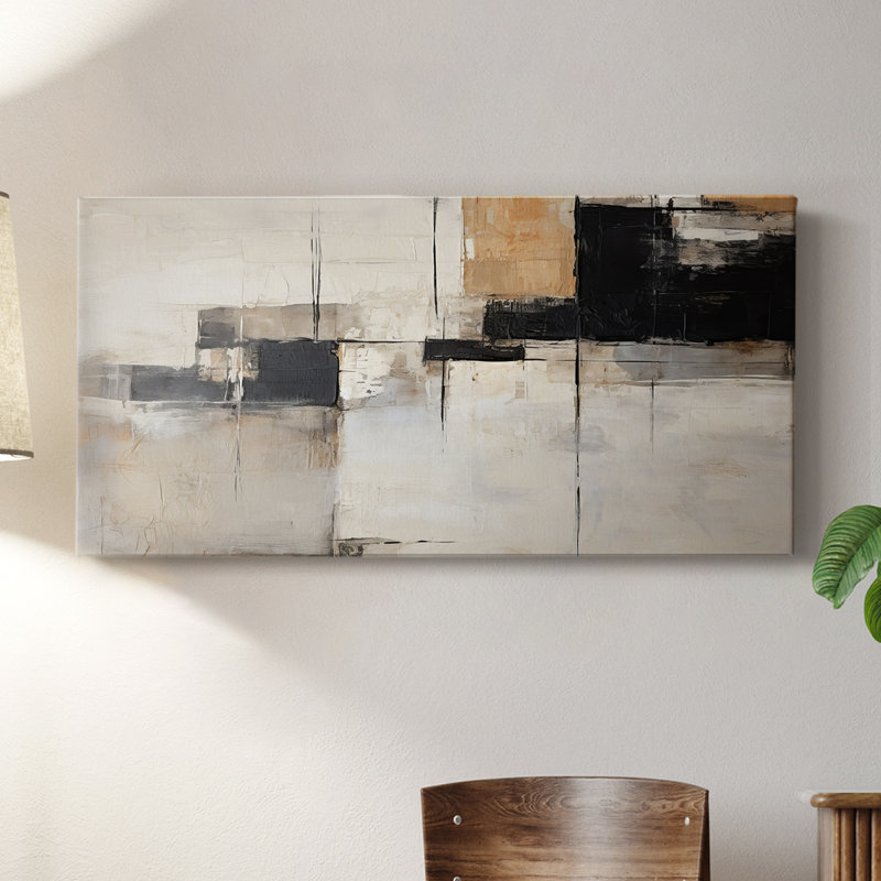 Abstract Series 3 #LXXIX-Gallery Wrapped Canvas, 20" H x 40" W
