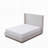 Upholstered Wingback Bed,No Box Spring Needed-884941540