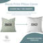 Housse de coussin Fabividine Boho, lin pur, gris, Traz-107396683-107396682