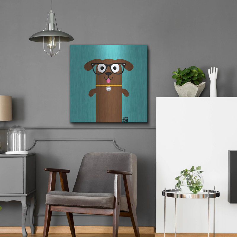 «Bow Wow Dachshund» par Todd Art, H 24 po x l 24 po