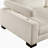 Brinsley 135" Modern 5-Piece Modular Sectional Sofa With Ottoman, Corduroy Upholstery & Foam Over Pocket Coils Comfort-1663046990