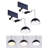 Matus 3CCT Dusk to Dawn Solar Pendant Light with Remote (Set of 2)