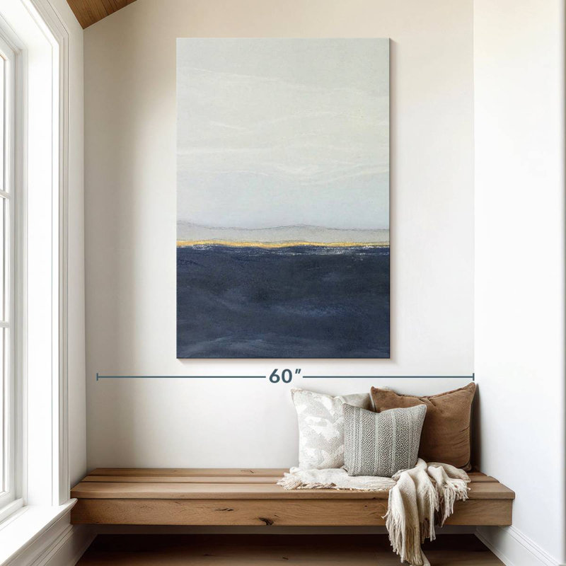 Avery View To The Shore Diptych I, H 51 po x l 34 po
