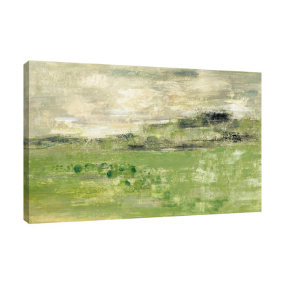 «Spring Valley I Green» par Silvia Vassileva, reproduction sur toile tendue