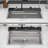 30" Kitchen Sink Waterfall Sink - 30 X 19 X 9 Inch Multifunction Single Bowl 16 Gauge Stainless Steel Ledge Workstation Smart Digital Features Top Mount Kitchen Sinks