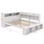 Lit de jour moderne avec rangement et ports USB-28314551