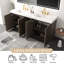 Meuble-lavabo double 72 po Modern