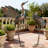 Standing Garden Crane Statues for Outdoor, Metal Birds Yard Art Garden Crane Sculpture for Home Backyard Pond Patio Lawn Spring Decoration