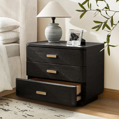 Table de chevet 3 tiroirs Overton Modern
