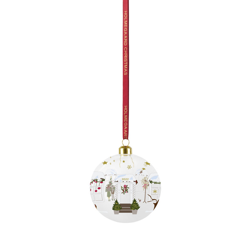 2.9'' Glass Ball Ornament
