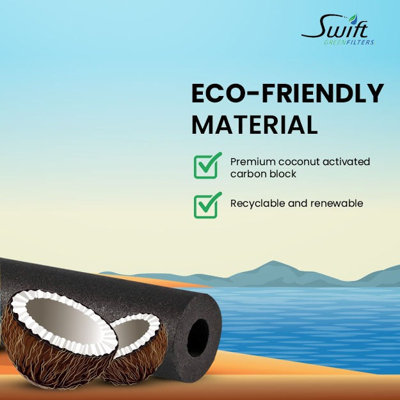 Swift Green Filters SGF-EQHP-10L Compatible Commercial Water Filter for Bunn EQHP-10L , Made in USA-2 Pack