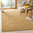 Ferrera Abstract Handmade Flatweave Gold Area Rug-1109161075