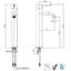 Robinet pour salle de bain à grande cuve à poignée simple Euro Collection-43368789