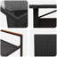 10 - Person Patio Dining Set with Rectangular Table