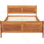 Wood Platform Bed with Headboard and Wooden Slat Support-364383845-364383846