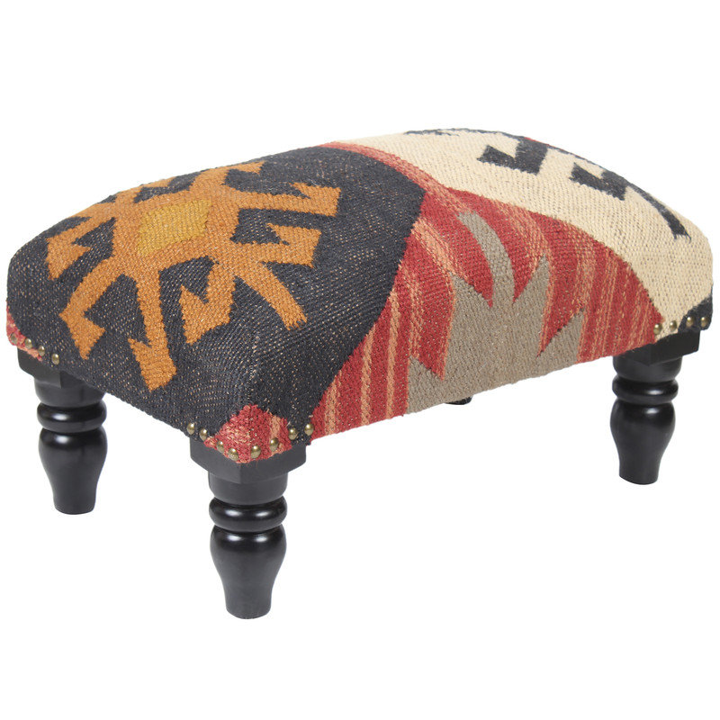 Solid Wood Accent Stool
