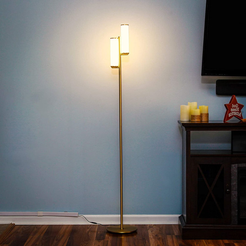 64'' Gold Tree Floor Lamp