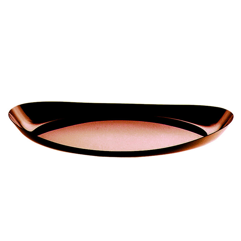 Tendence Oval Tray - 1 Piece, Bronze, 1.6" H x 16" L x 15.8" W