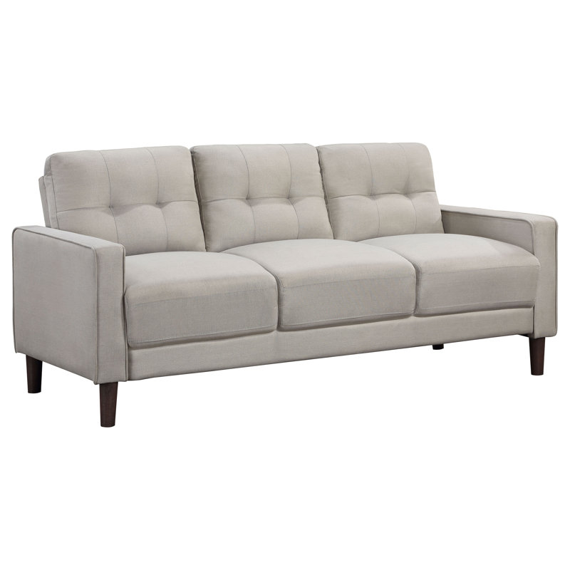 Canapé rembourré Lamorteau, Polyester beige