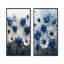 "Meadows of Blue Cornflowers III" - ensemble d'art mural 2 pièces-1113932738-1113932750