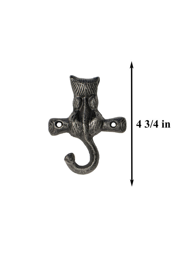 Winston Porter CAST IRON HOOK - FLOWER Wayfair Coat Racks and Hooks