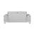 Top Grain Italian Leather Loveseat-1843445159