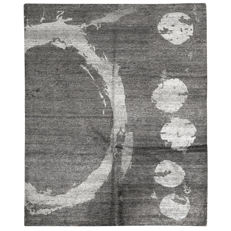 Tapis rectangulaire noué à la main