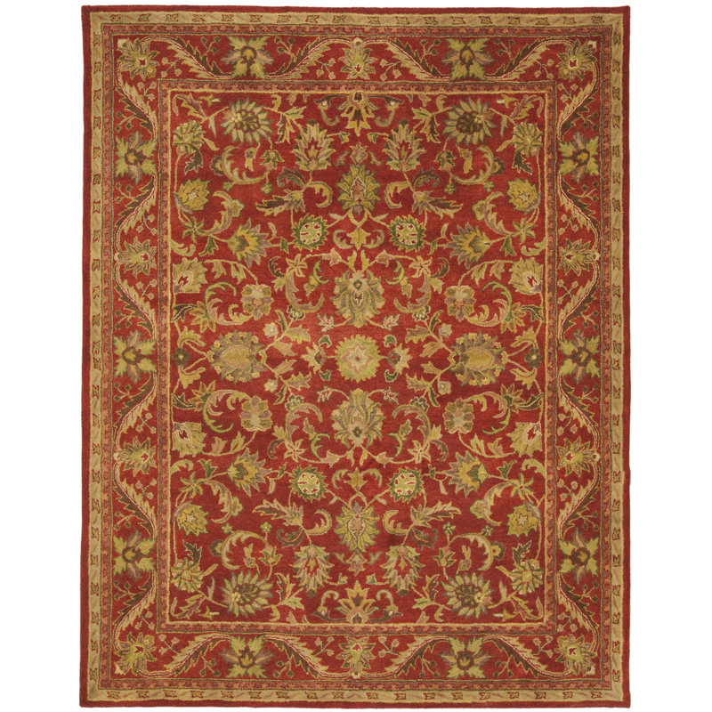 Tapis oriental en laine touffeté à la main Dunbar, Rectangle 9 pi 6 po x 13 pi 6 po