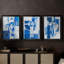 ABSTRACT Series Cxxi - Toile tendue avec châssis sur mesure - 3 pièces-1838244671-1838244669