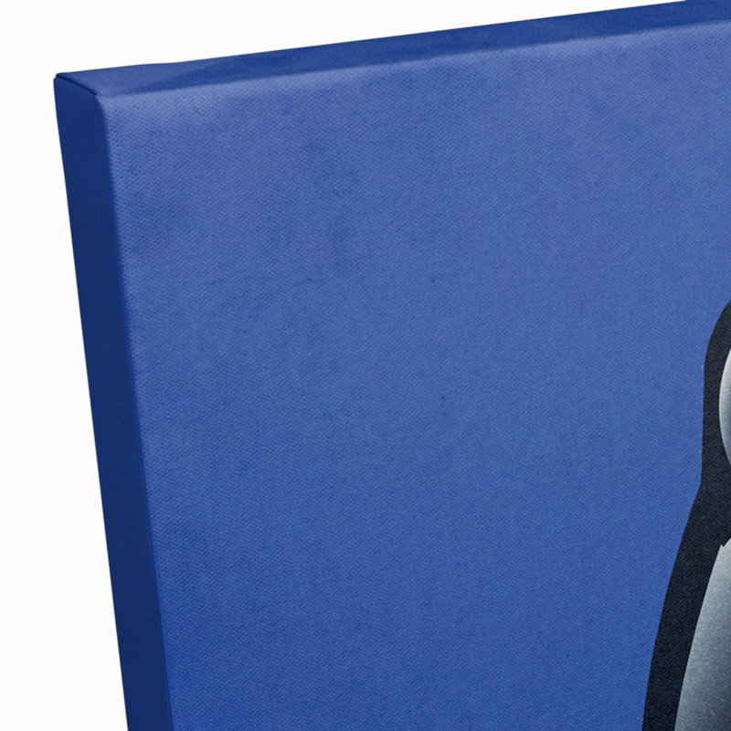 Art sur toile game on toile Brock, H 16 po x l 20 po x P 1,25 po, Bleu