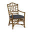 Chippendale Upholstered Arm Chair-1220169757-1252848235