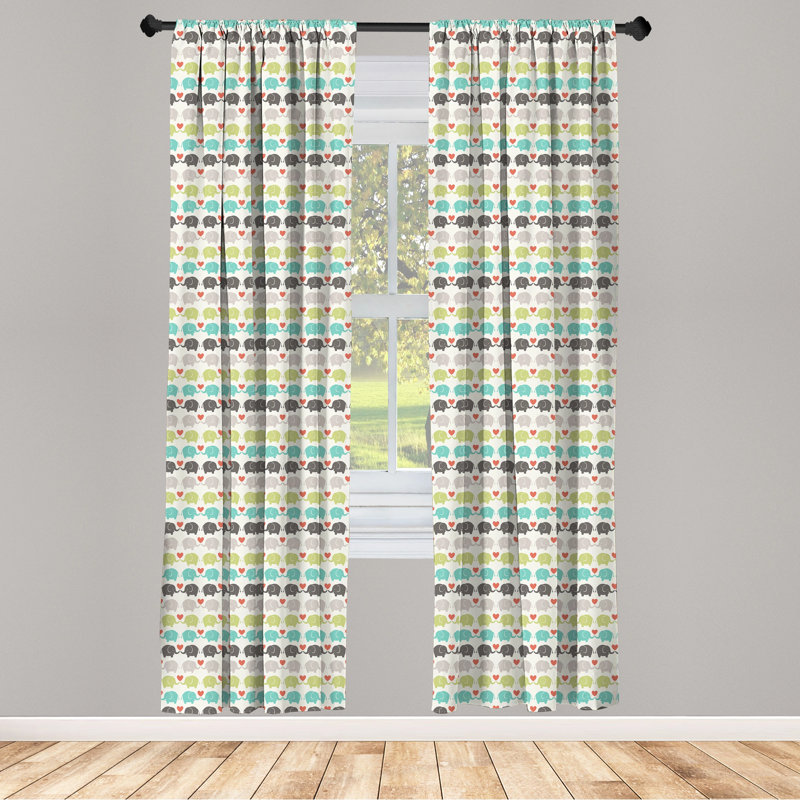 Room Darkening Sliding Panel Pair, 28" x 95"