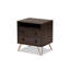 Table de chevet 2 tiroirs Nolan