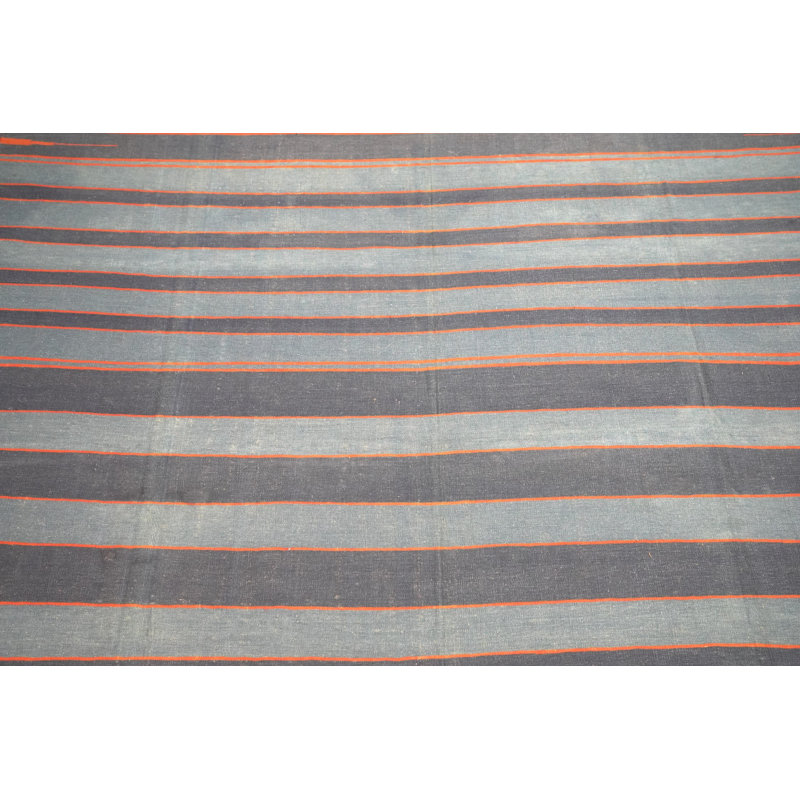 Dhurrie One-of-a-Kind Rectangle 6'9" X 11'3" Area Rug