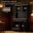 71" Tall Freestanding Kitchen Cabinet Black