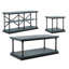 Ensemble de tables basses en acier bleu 47,25 po Kiven-105323253-127448547