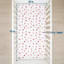 Drap-housse pour lit de bébé 100% coton