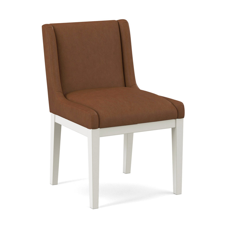 Upholstered Dining Chair, Applause Bravo, White