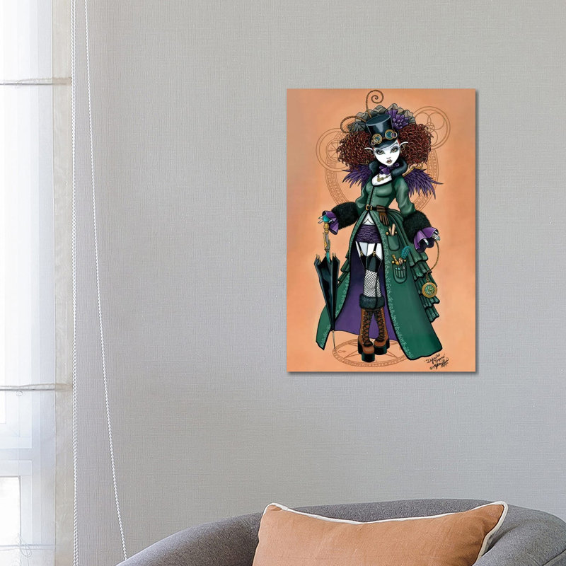 Temple 1 Piece Wrapped Canvas Painting, 66.04 cm H x 45.72 cm W x 3.175 cm D