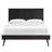 Alana Wood Platform Bed with Splayed Legs-289764534-289764533