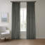 Rideaux en velours moelleux Matra pour chambre à coucher ‑ rideaux obscurcissants pour les fenêtres de salon, panneau simple-1630843101-1735163976
