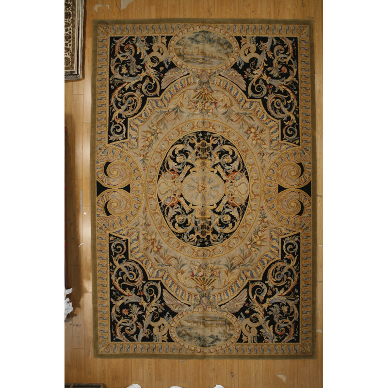 Modren Handknotted Savonnerie