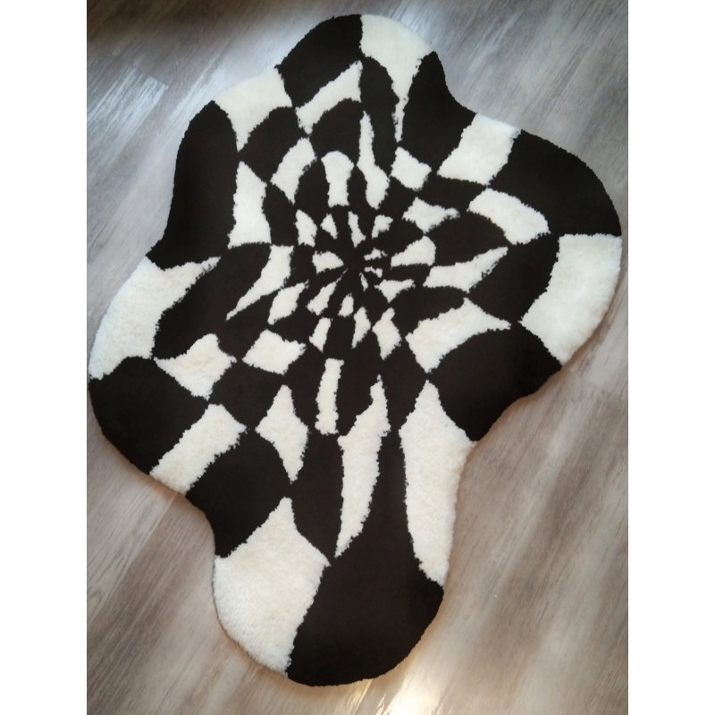 Hand Woven 82cm X 100cm Area Rug