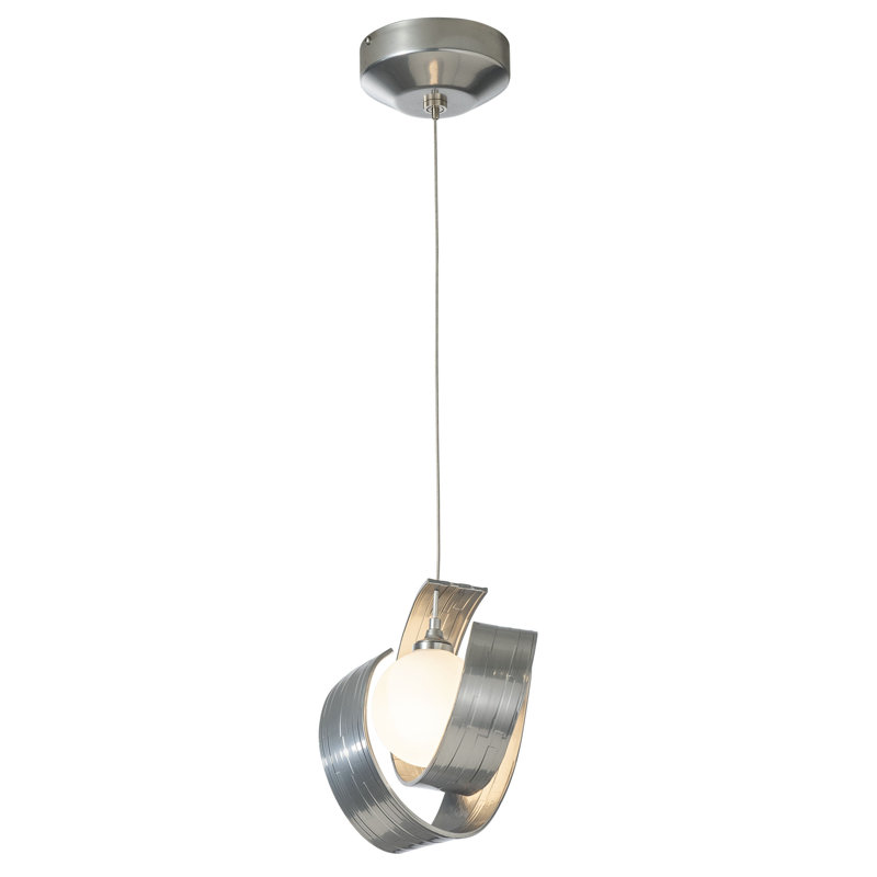Riza 1 - Light Unique Geometric Pendant, Sterling